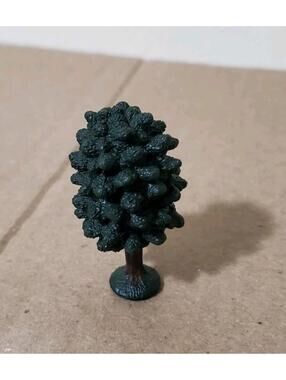 SAFARI LTD Dollhouse Miniature Elm Tree Figure PVC 2"  Accessory TOY